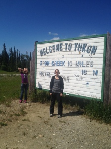 British Columbia and Yukon Territory border
